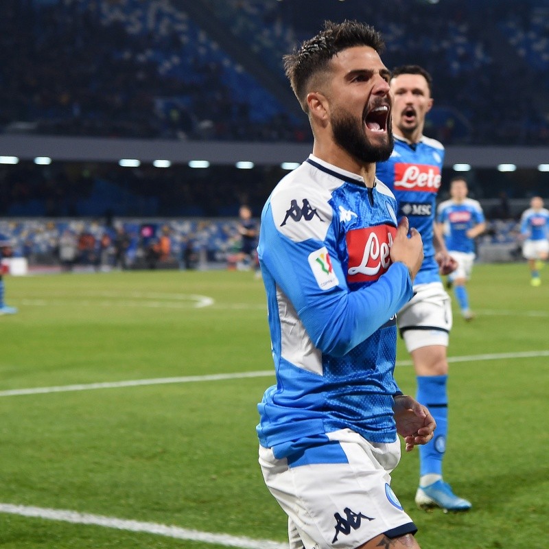 Dois gigantes europeus estão de olho em Insigne