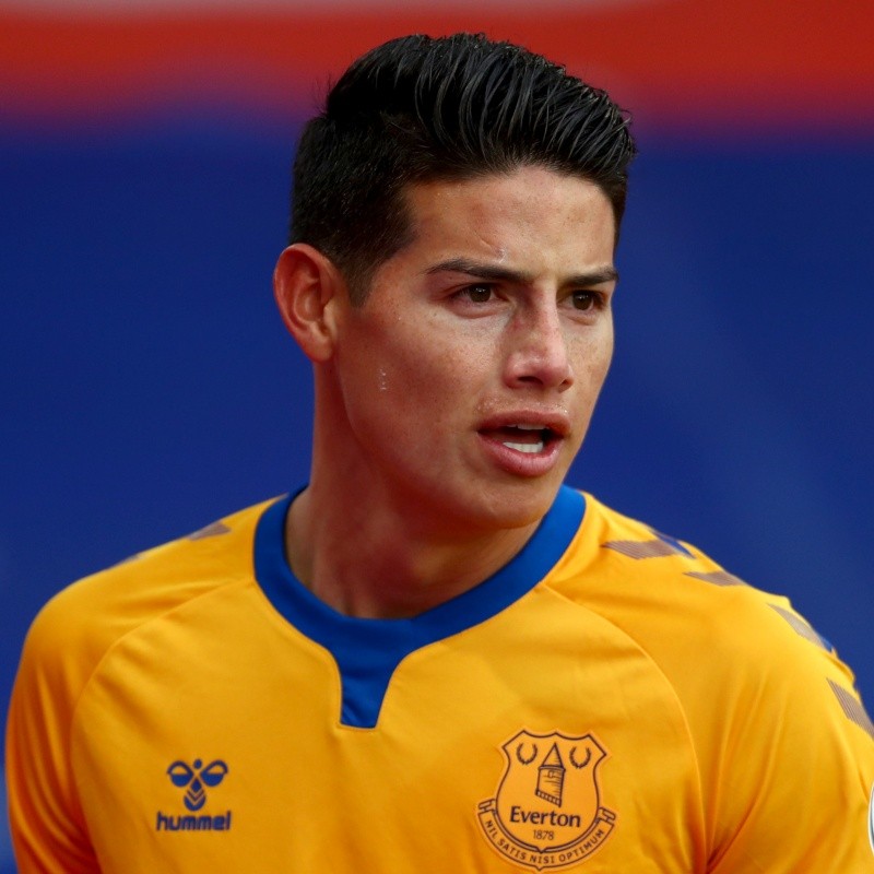 James está perto de trocar o Everton por gigante italiano