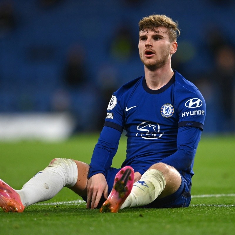 Timo Werner entra na mira de gigante europeu e pode deixar o Chelsea