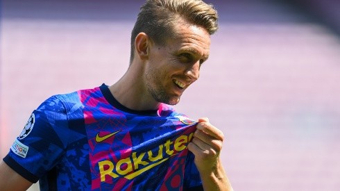 FC Barcelona Unveil New Signing Luuk de Jong