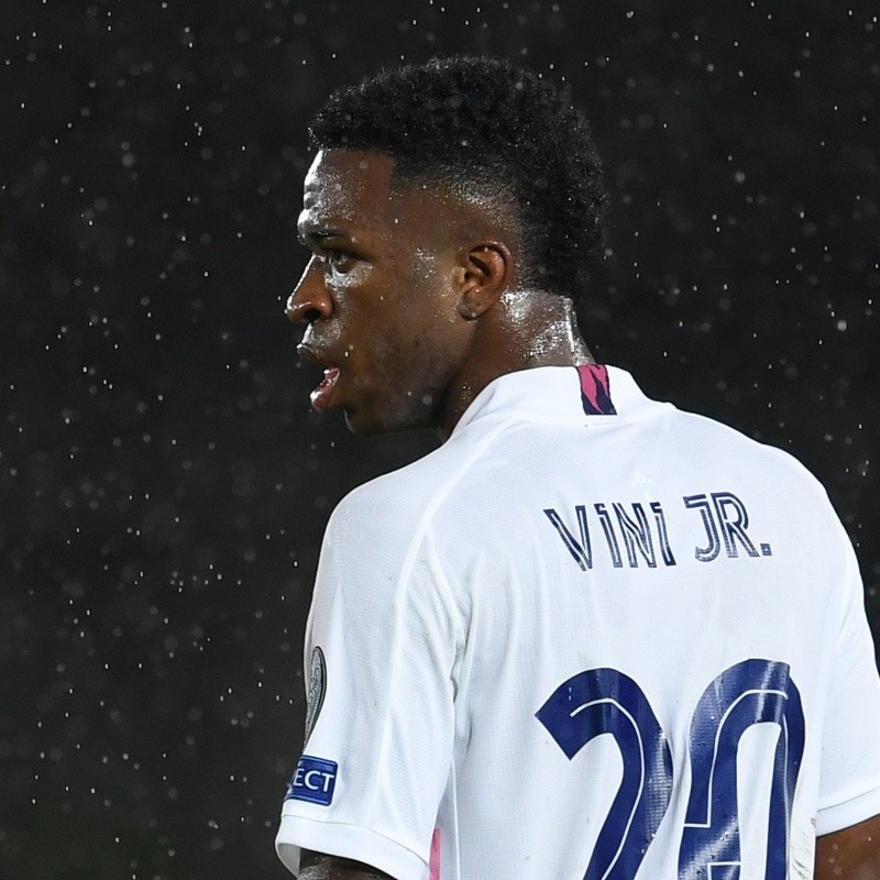 Vini Jr volta a ter nome falado em grande clube europeu e pode deixar o Real Madrid