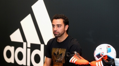Xavi opens adidas zone in the new flagship Go-Sports Store in the Mall of Emirates Dubai