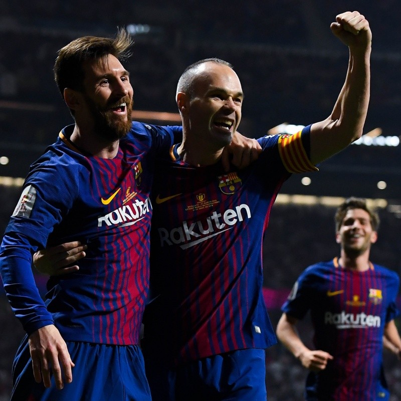 Iniesta e Messi podem atuar juntos por gigante europeu em 2023