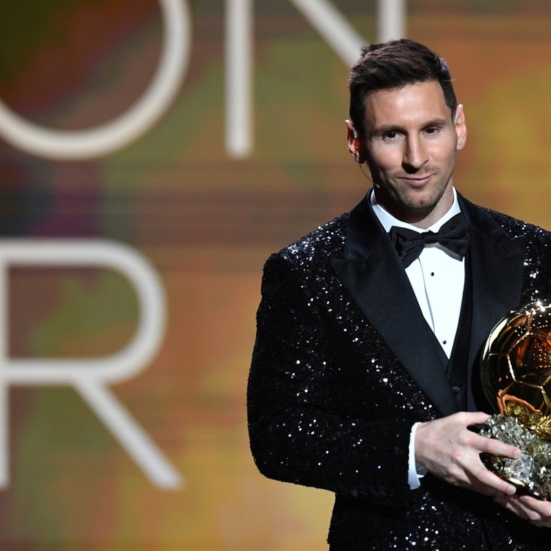 Messi manda recado para Lewandowski após conquistar mais uma Bola de Ouro