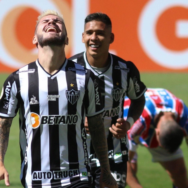 Meia do Atlético-MG está de malas prontas para jogar no Santos em 2022