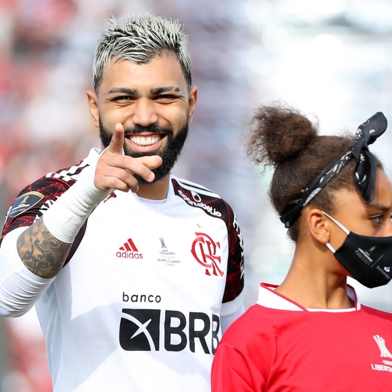 Na mira de gigantes, Flamengo define preço de Gabigol