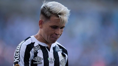 Soteldo, ex-jogador do Santos (Foto: Jorge Rodrigues/AGIF)