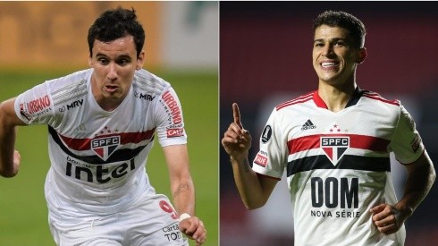 Pablo e Vitor Bueno rescindiram os contratos com o São Paulo (Foto: Getty Images)