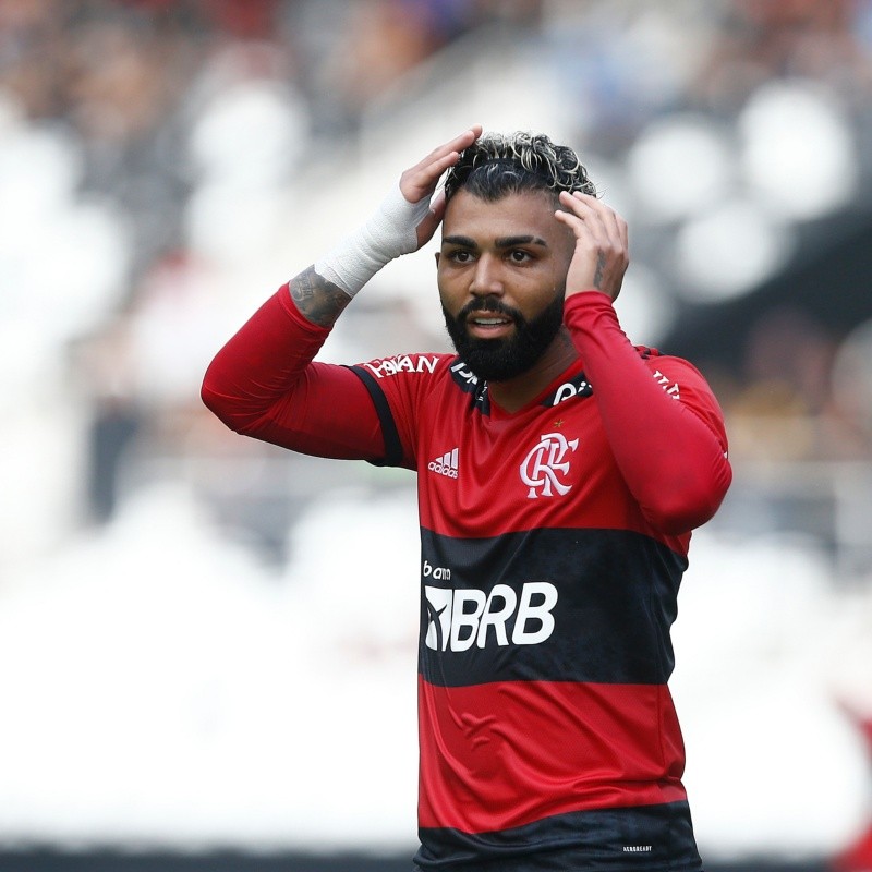 Gabigol é vítima de racismo durante jogo contra o Fluminense