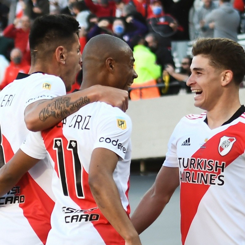 Gigante paulista entra na disputa com o Flamengo por jogador do River Plate