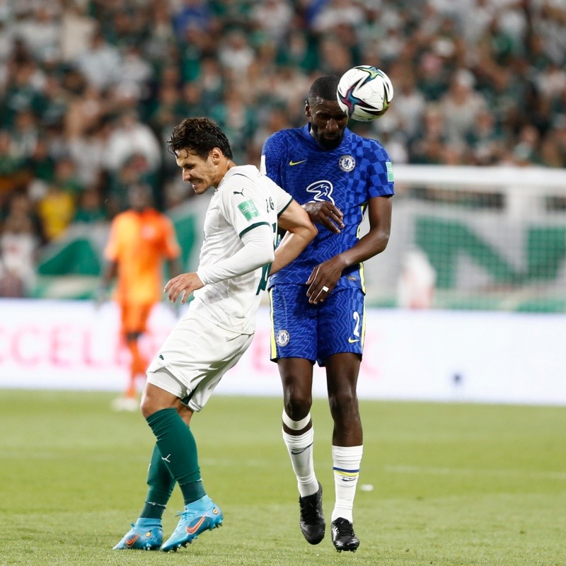 Veiga? Que nada! Rudiger rasga elogios a atacante do Palmeiras e fala sobre 'nível Europa' do atleta