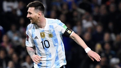 Lionel Messi, em campo pela Argentina (Foto: Getty Images)