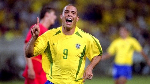 Ronaldo, el gran goleador brasileño.