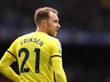 Gigante da Premier League avalia a contratação de Eriksen, do Brentford