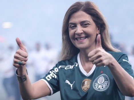Leila Pereira dá celular novo a garoto das categorias de base do Palmeiras