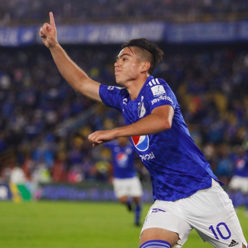 Gigante brasileiro teria feito proposta por Daniel Ruiz, meia do Millonarios-COL