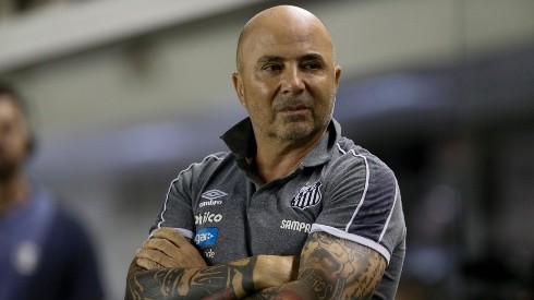 Jorge Sampaoli, ex-treinador do Santos (Foto: Getty Images)