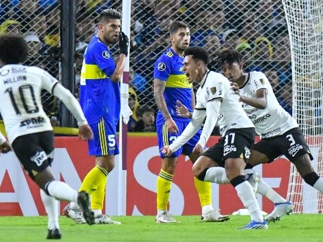 Joia do Corinthians marca pela primeira vez no profissional contra o Boca na Bombonera