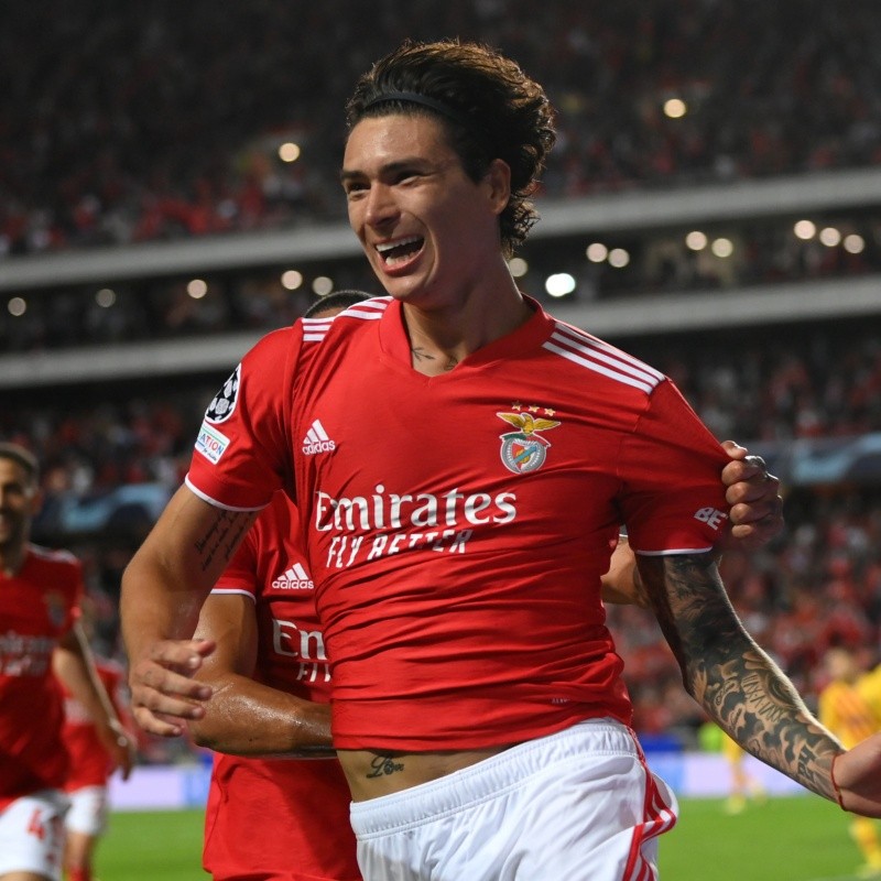 Gigante europeu ofializa proposta de R$ 523 milhões e fica perto de tirar Darwin Núñez do Benfica