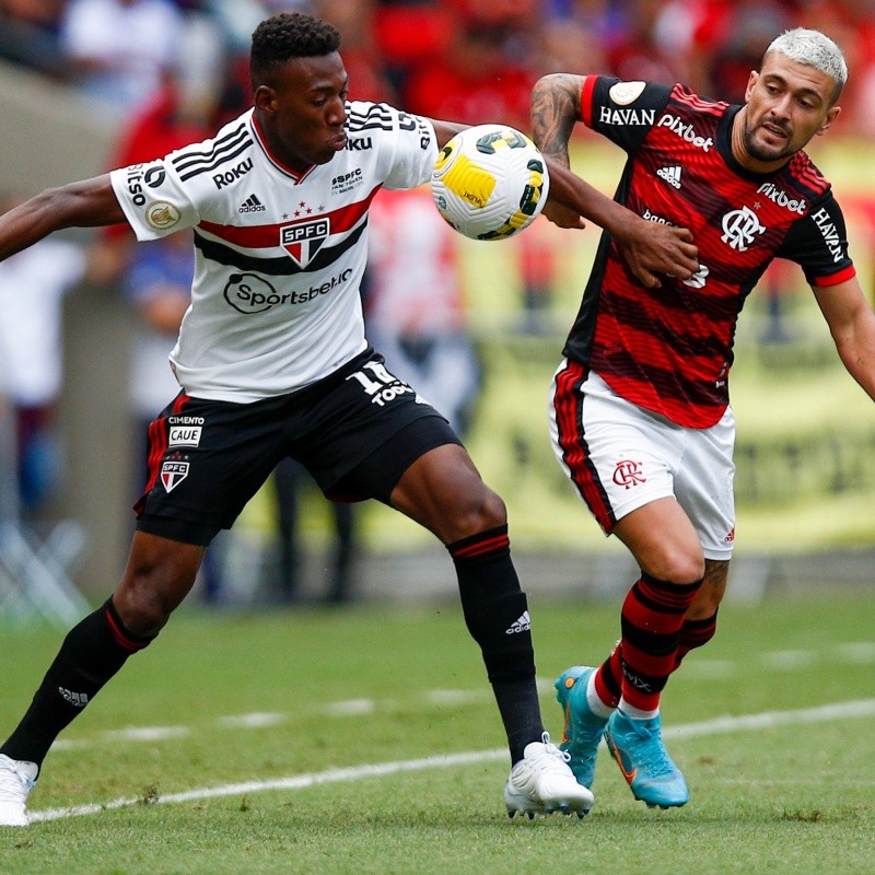 Flamengo e São Paulo disputam jogador avaliado em R$ 42 milhões