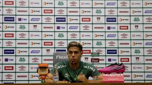 Emprestado pelo Internacional, Nonato tem contrato com o Fluminense até o fim de 2022 (FOTO: MARCELO GONÇALVES / FLUMINENSE F.C)