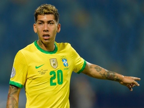 Dois gigantes europeus disputam a contratação do atacante Roberto Firmino, do Liverpool