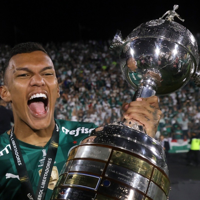 Após United, outro gigante da Premier League manifesta interesse em Gabriel Veron, do Palmeiras