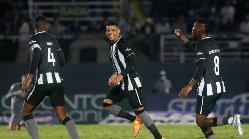 Vinícius Lopes marcou o gol que deu a vitória ao Botafogo depois de duas derrotas seguidas no Brasileirão (Foto: Vitor Silva/Botafogo)
