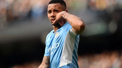 Shaun Botterill/Getty Images - Gabriel Jesus jogando pelo Manchester City