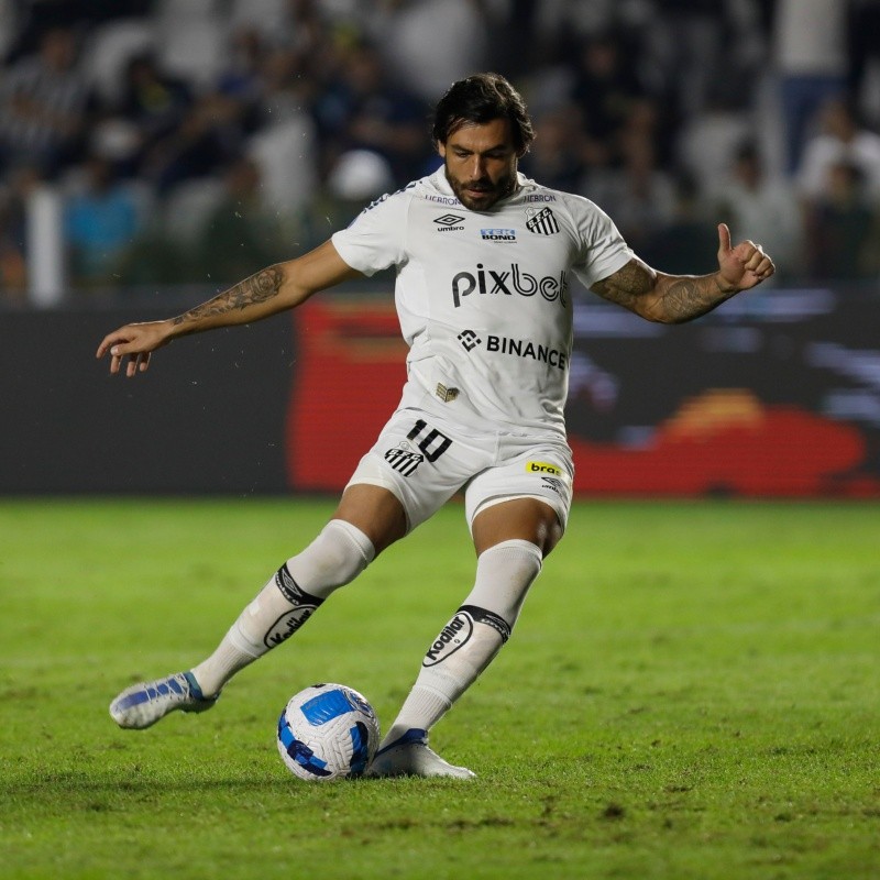 Ricardo Goulart negocia rescisão de contrato com Santos, e destino pode ser outro gigante do Brasil