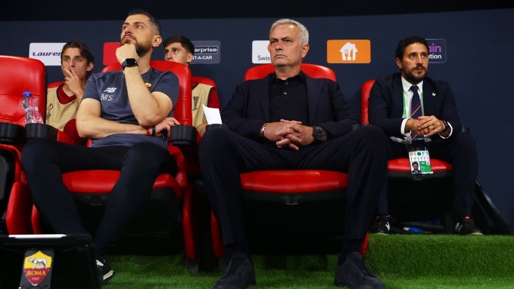 José Mourinho está frustrado na Roma