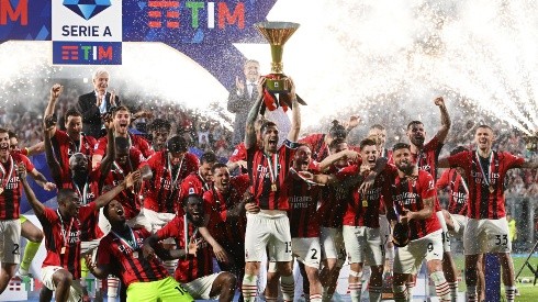 Milan, el último campeón de la Serie A de Italia.