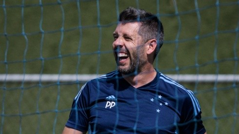 Titular absoluto de Paulo Pezzolano, Rafael Cabral terá contrato estendido em caso de acesso do Cruzeiro (Foto: Gustavo Aleixo/Cruzeiro)