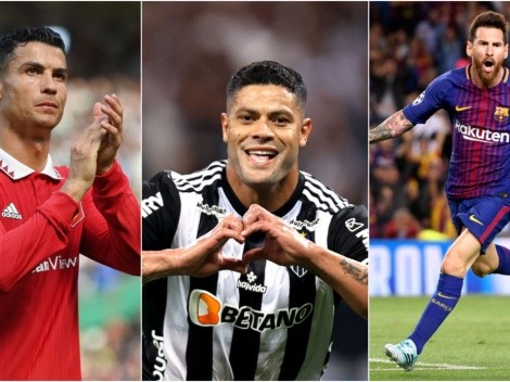 Cristiano Ronaldo, Messi, Hulk e mais: Veja quais são os artilheiros do futebol mundial em atividade