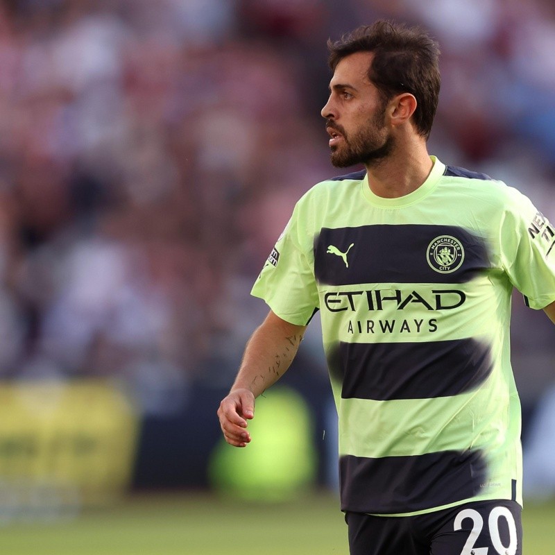 Manchester City pede quantia exorbitante para liberar Bernardo Silva, alvo do Barcelona