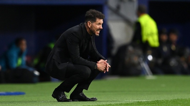 Diego Simeone tem "dosado" presença de Griezmann nos jogos do Atlético de Madrid por conta de cláusula com o Barcelona (Foto: David Ramos/Getty Images)