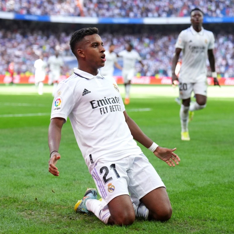 Rodrygo deixa Neymar, Benzema e Vini Jr de lado e aponta o melhor jogador que jogou na carreira