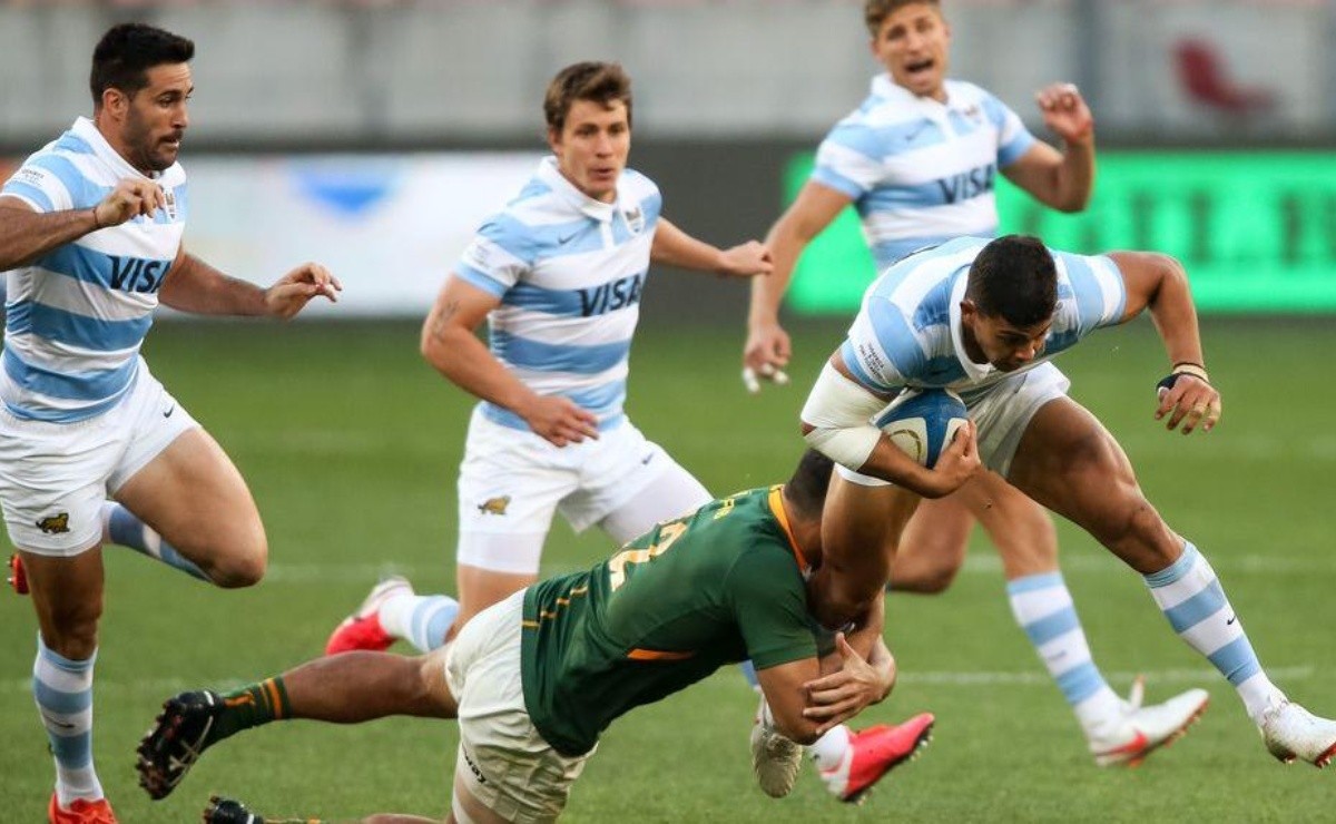 ¿Qué transmite Los Pumas vs Sudáfrica el Rugby Championship?