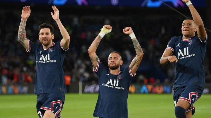 Matthias Hangst/Getty Images - Messi, Neymar e Mbappe