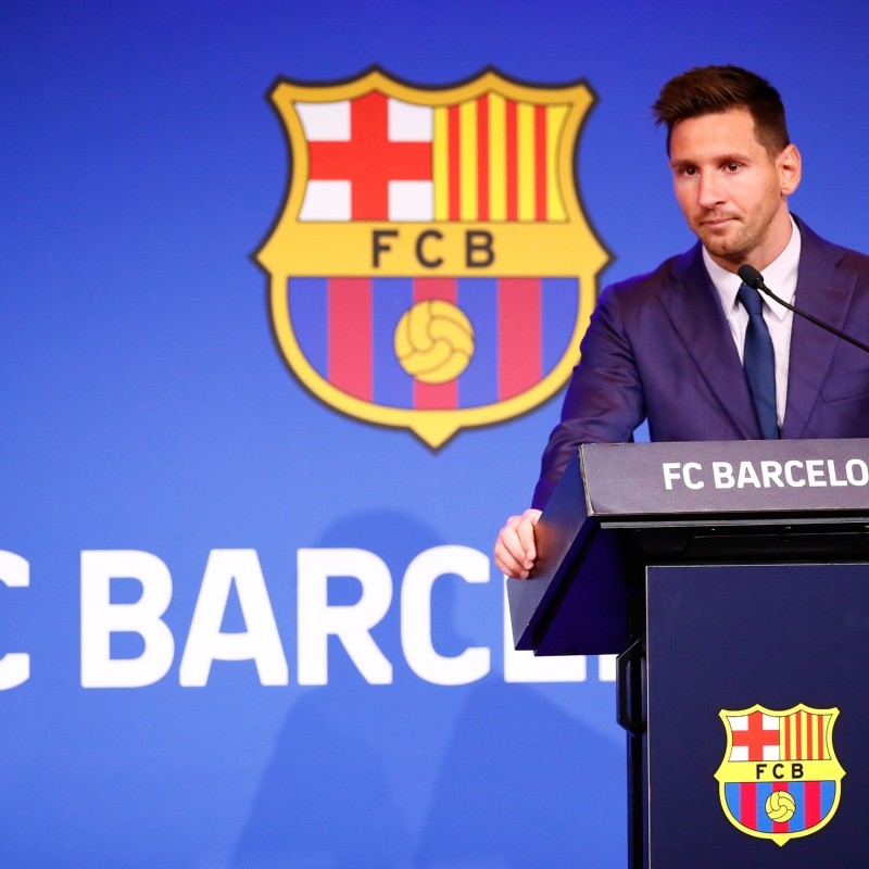 Messi pede saída de grande nome do Barcelona para voltar ao clube em 2023