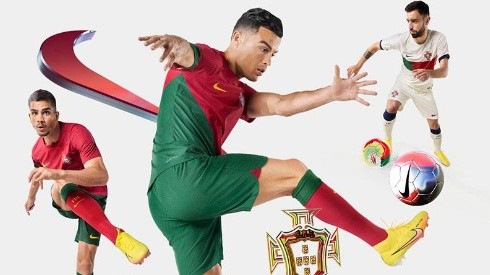 Camiseta Nike de Portugal en Qatar 2022: titular, alternativa y detalles  del diseño