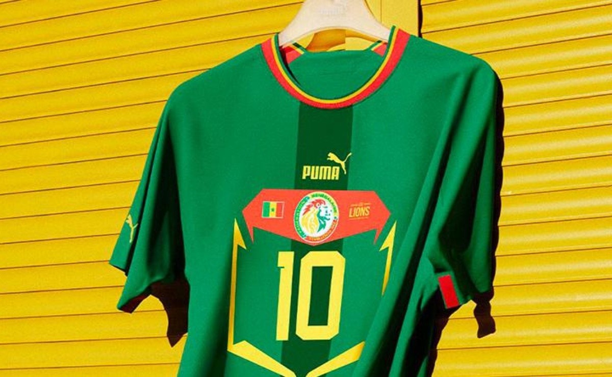 Camiseta Puma de Senegal Qatar 2022: titular, alternativa y diseño