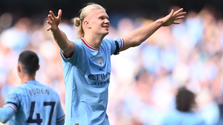 Erling Haaland, atacante do Manchester City (Foto: Getty Images)