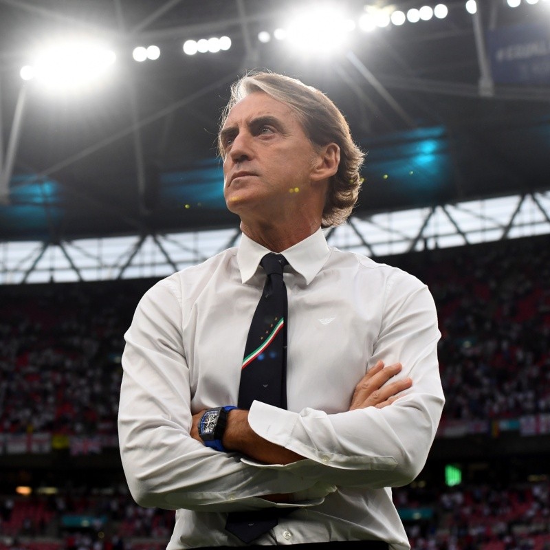 Roberto Mancini diz que será difícil assistir a Copa do Mundo sem a Itália