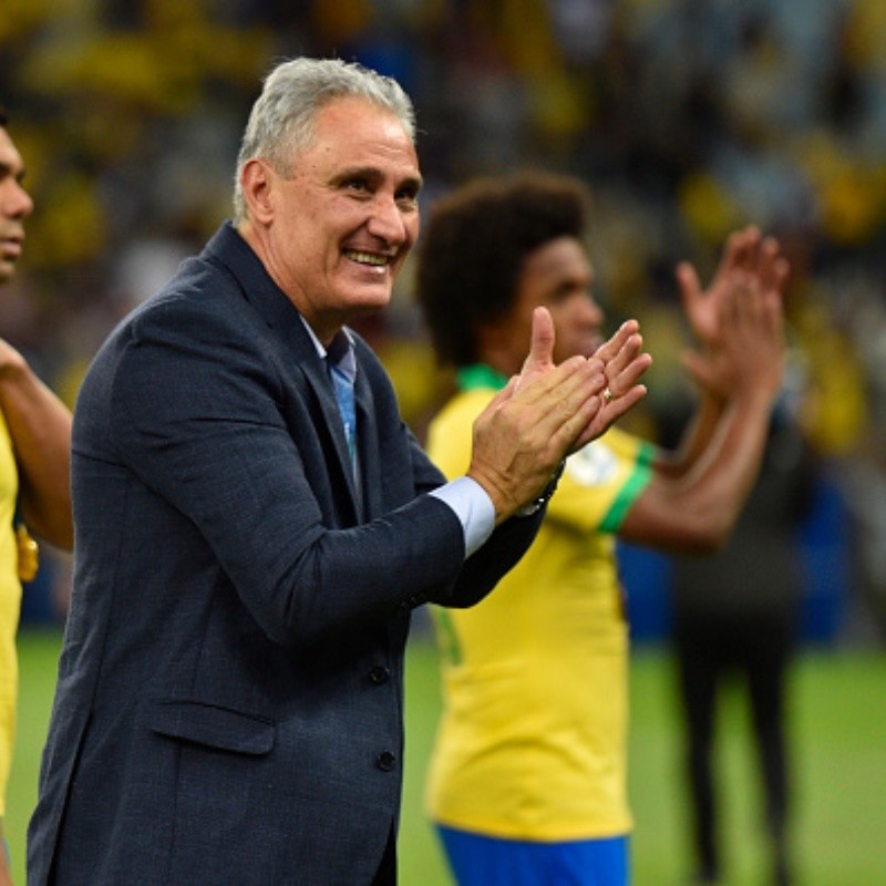 Técnico Tite revela alguns nomes que serão convocados para a copa em brincadeira com seus netos