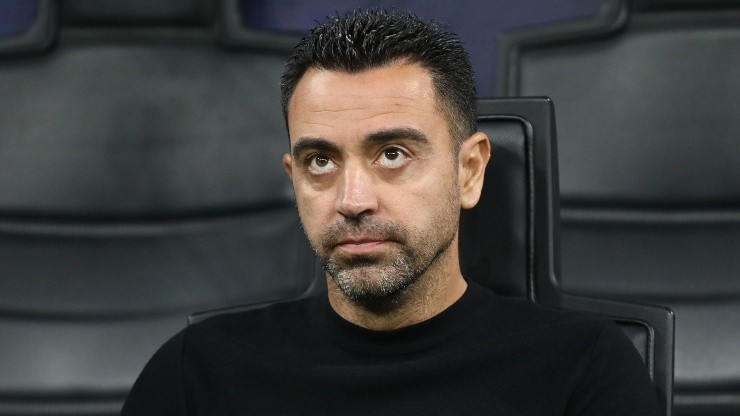 Xavi Hernández, treinador do Barcelona (Foto: Getty Images)