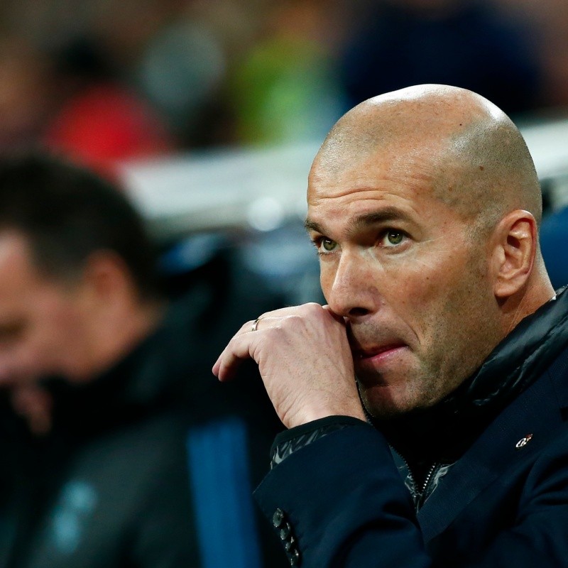 Zidane pode treinar gigante europeu