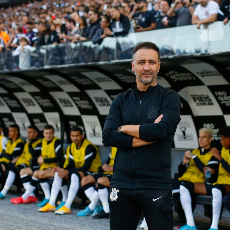 Vítor Pereira, técnico do Corinthians, tem trunfo para a final contra o Flamengo