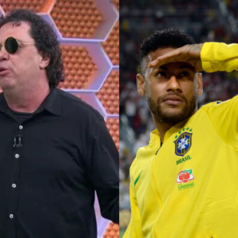 Casagrande volta a detonar Neymar após postagem sobre Bolsonaro nas redes sociais