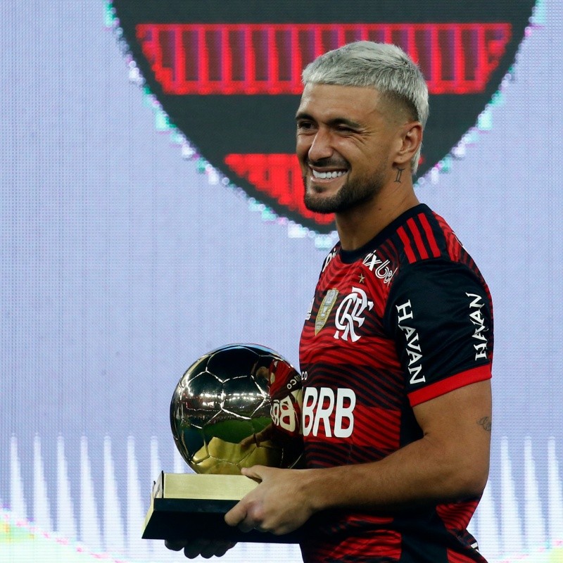 Arrascaeta, do Flamengo, será homenageado pelo Governo do Rio de Janeiro